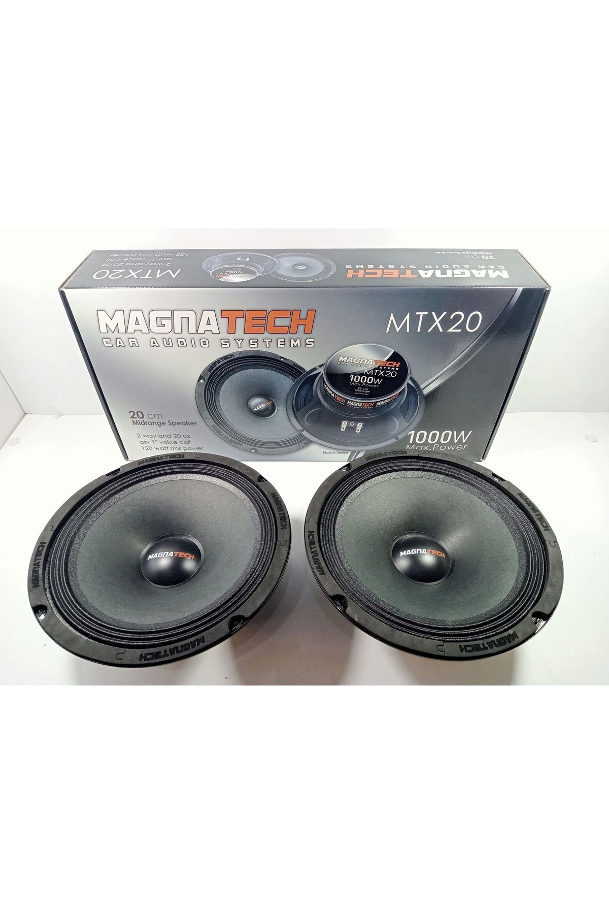 MAGNAT Magnatech 20cm Midrange – Magnatech 1000W Midrange Hoparlör – Midrange 20cm