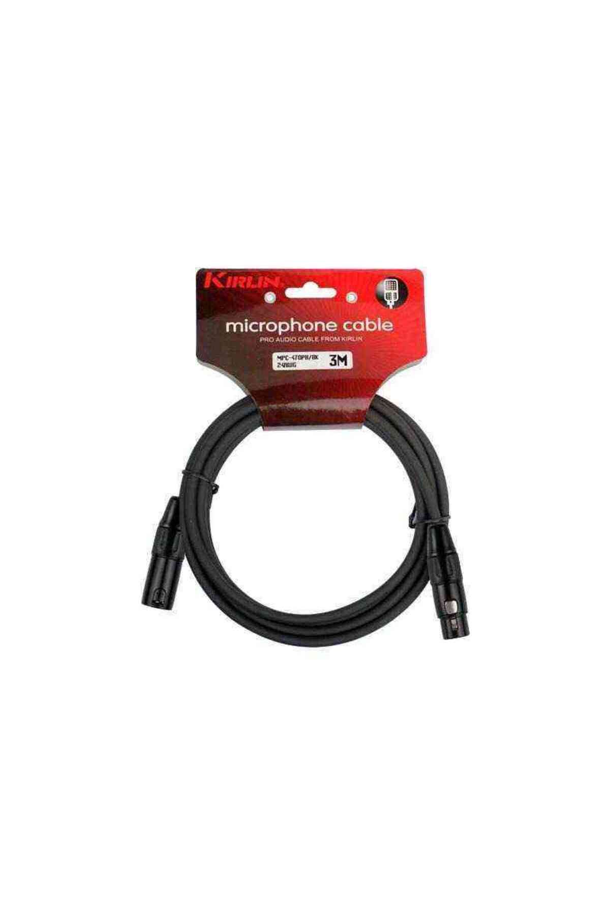 Kırlın Mpc470b-3 Xlr-xlr 3 Metre Mikrofon Kablosu
