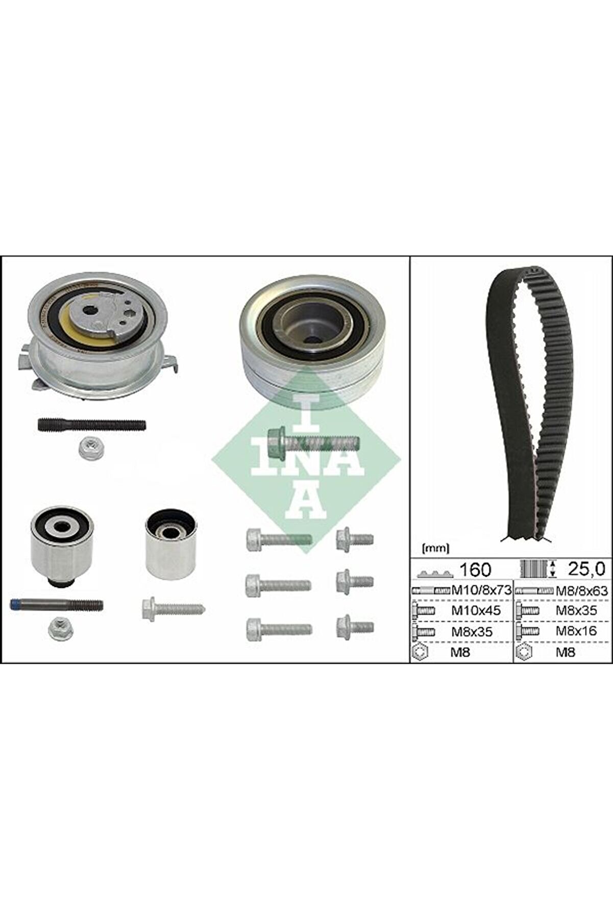 TRİGER SETİ CRAFTER-T6-A3-JETTA-CADDY-POLO-PASSAT 1.6-2.0 TDI CAYB/C/D-CAAB/C-CK