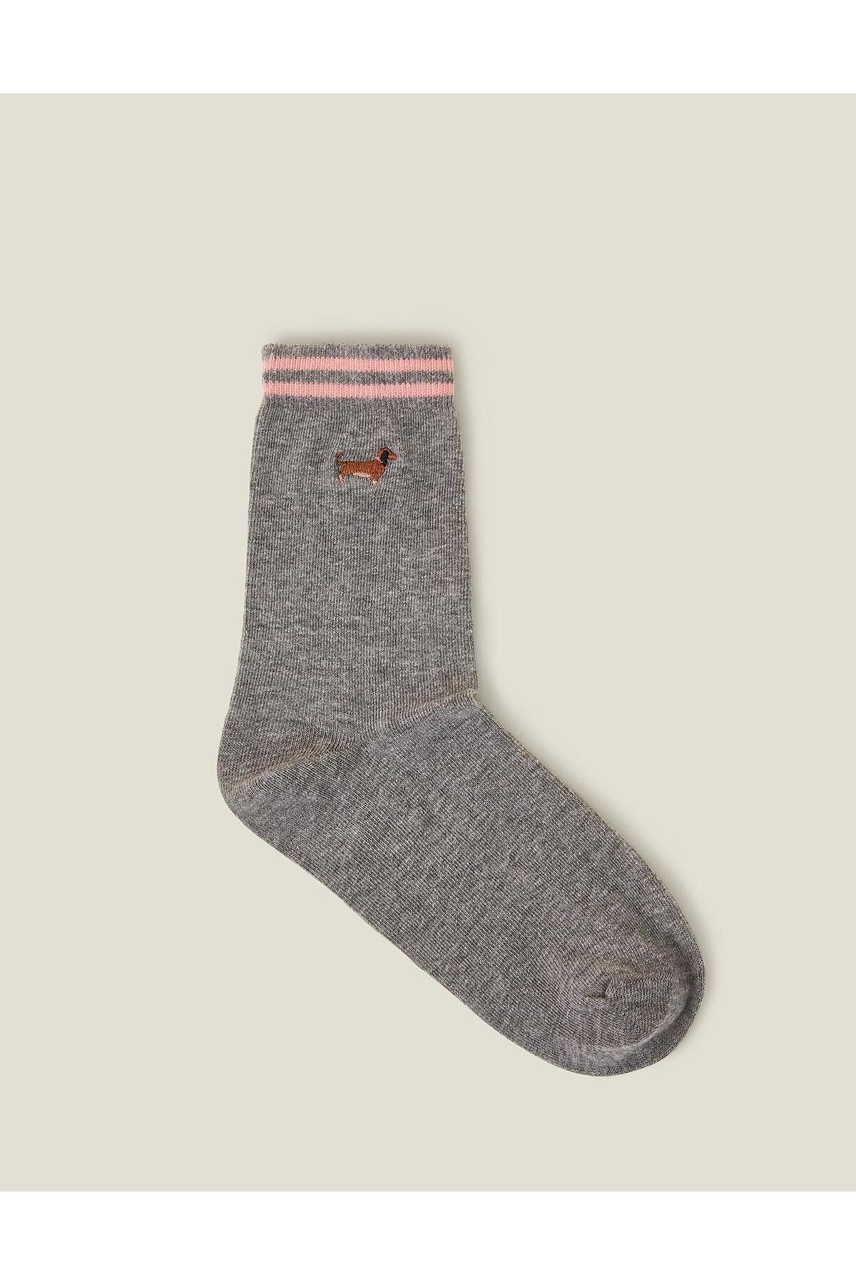 Accessorize İşlemeli Çorap