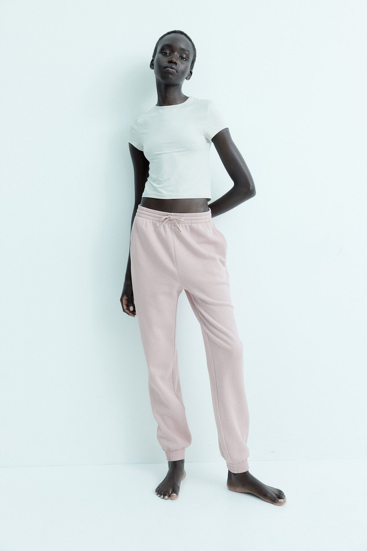 H&M Yüksek Belli Jogger Pantolon