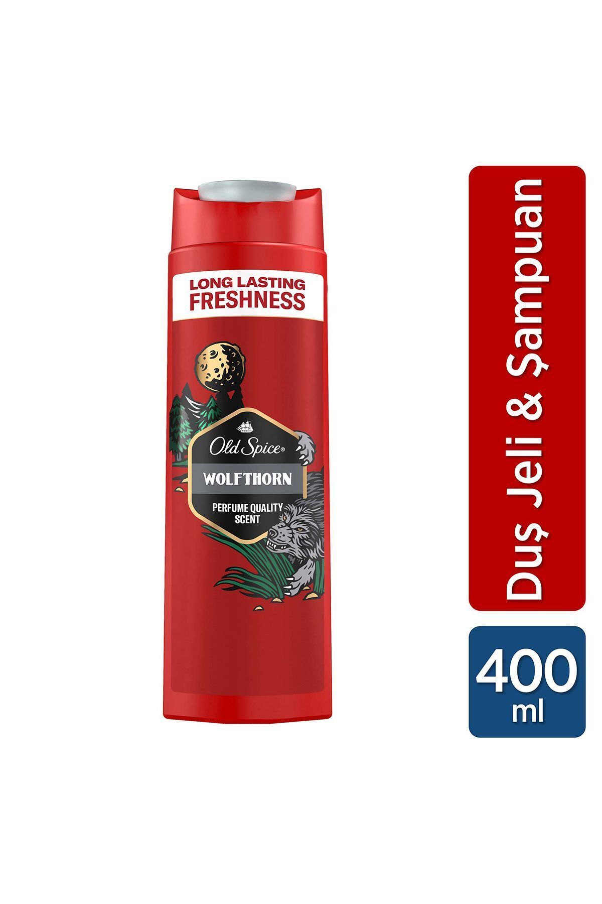 Old Spice Wolfthorn Erkekler Için Duş Jeli Ve Şampuan 400 ml
