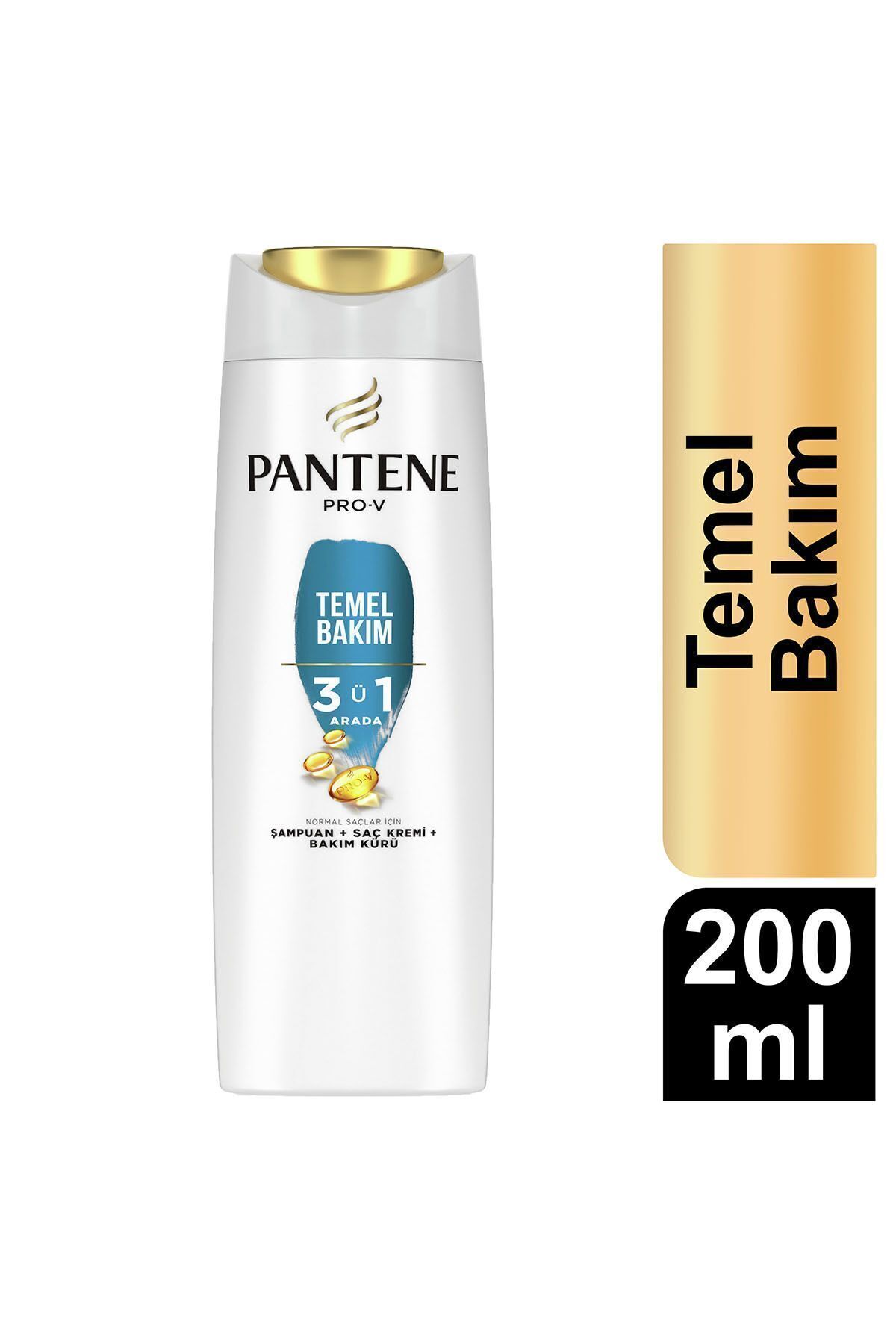 Pantene Temel Bakım 3'ü1 Arada Şampuan 200 Ml