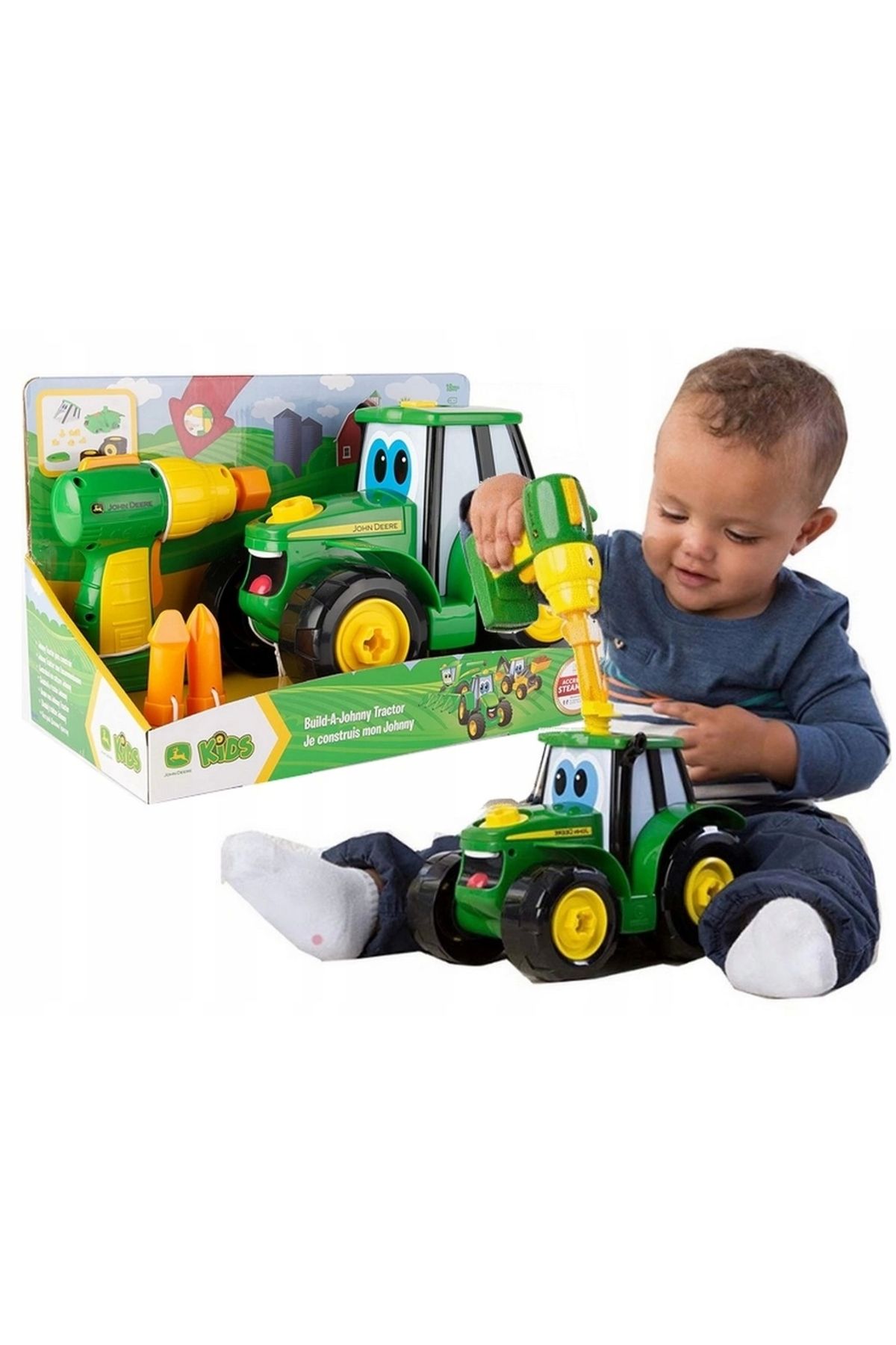 Genel Markalar John Deere Yap Oyna Traktör Johnny 46655