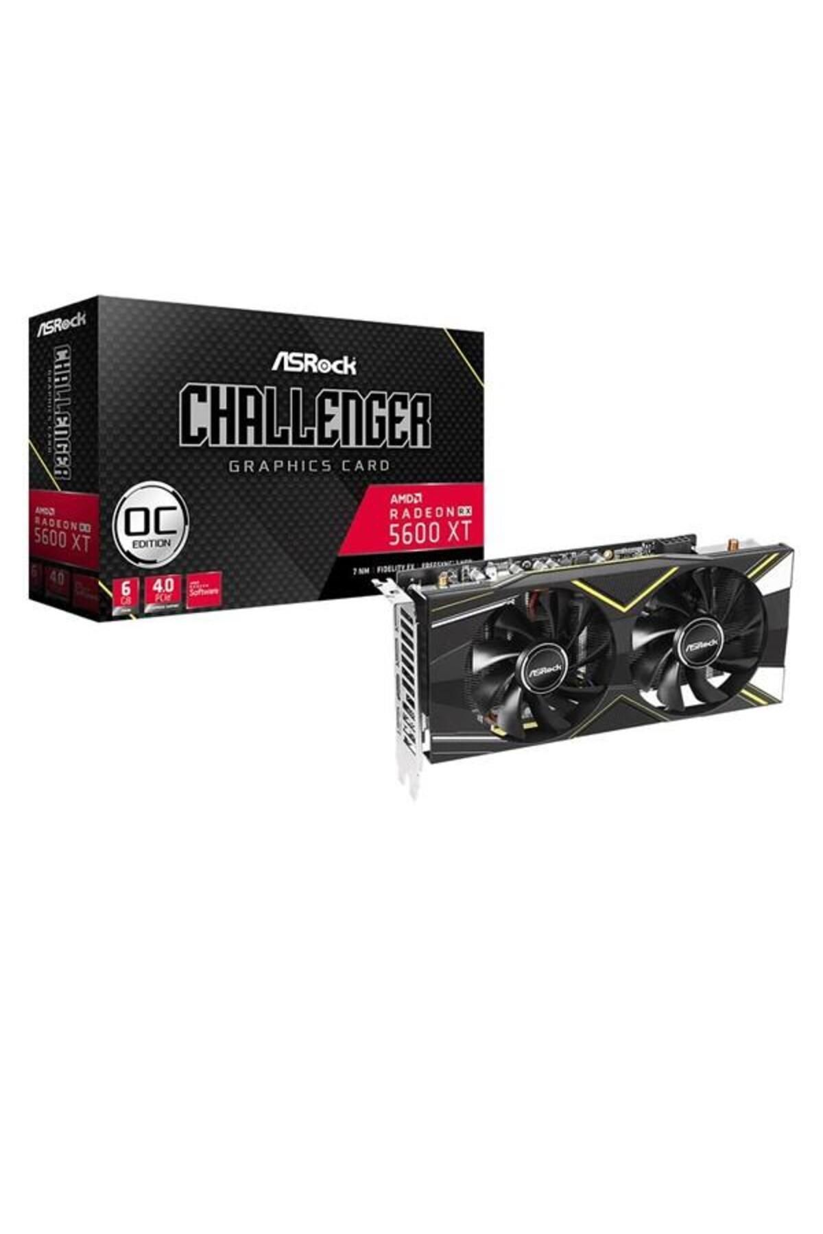 ASROCK Rx5600xt 6gb Xt Challenger D 6g Oc Gddr6 192bit Hdmı Dp Pcıe 16x V4.0