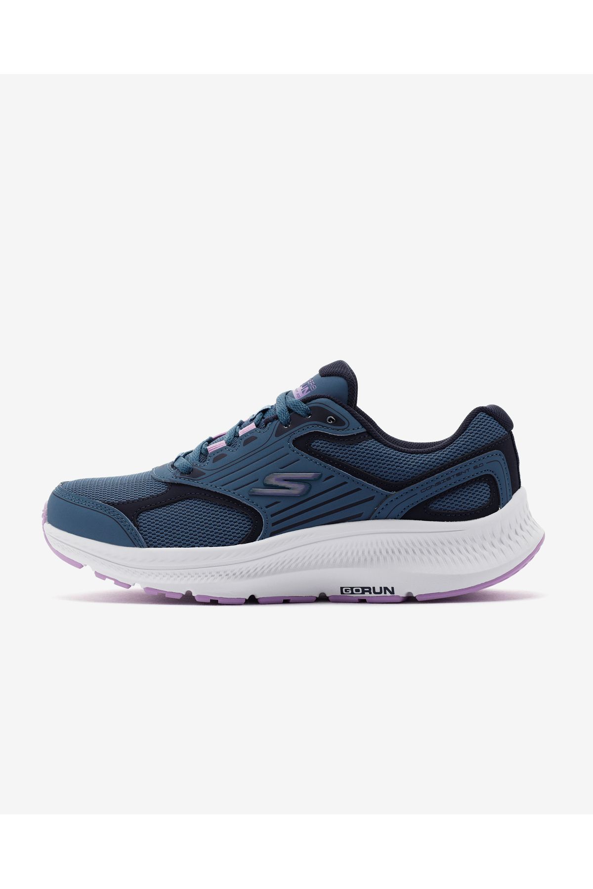 Skechers Go Run Consistent 2.0 - Advantage Kadın Mavi Koşu Ayakkabısı 128606 Blpr