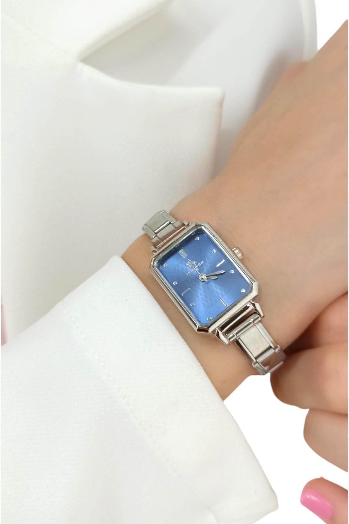 Çlk Accessories Çelik Ayarlanabilir İtalyan Charm Saat