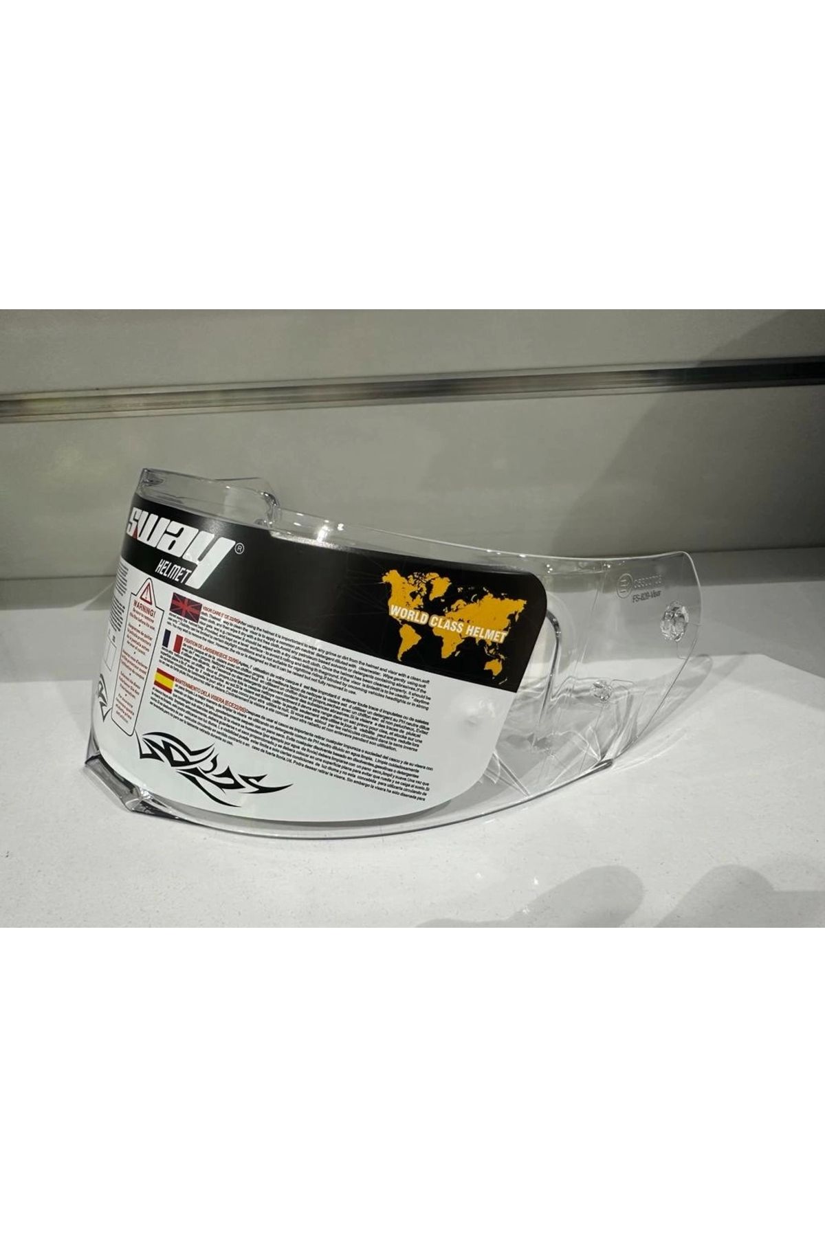 Sway Kask Camı Sway FF 820 Şeffaf
