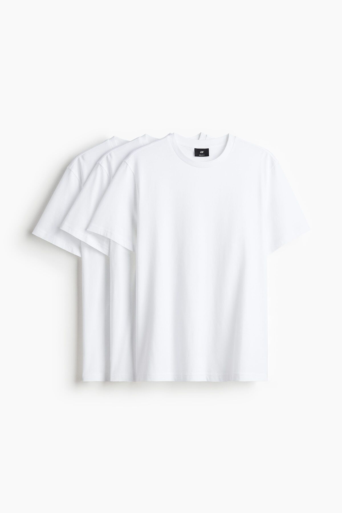 H&M 3'lü Regular Fit Tişört