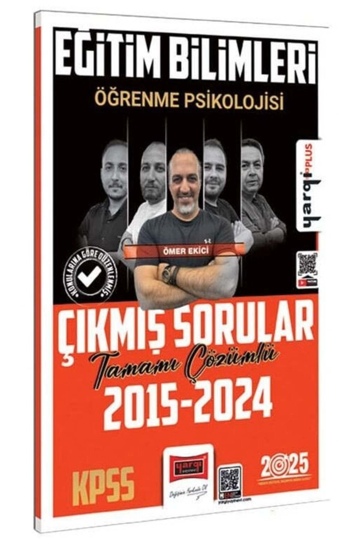 Yargı Yayınları Yargı 2025 Kpss Eğitim Bilimleri Öğrenme Psikolojisi Çıkmış Sorular Çözümlü - Ömer Ekici Yargı Yayın