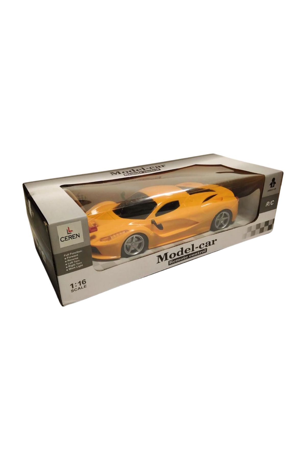 Ctoy-0186-7 Uzaktan Kumandalı Model Araba 1:16