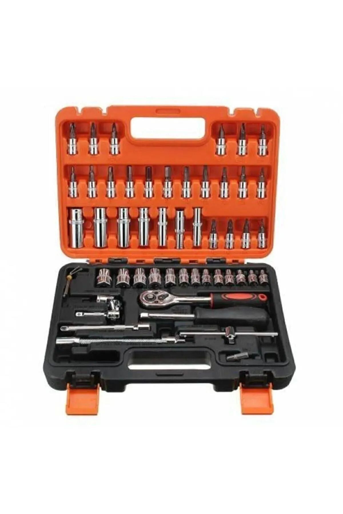 Rower Max 1/4 Cırcırlı 53 Parça Lokma Anahtar Takımı Bits Uç Seti