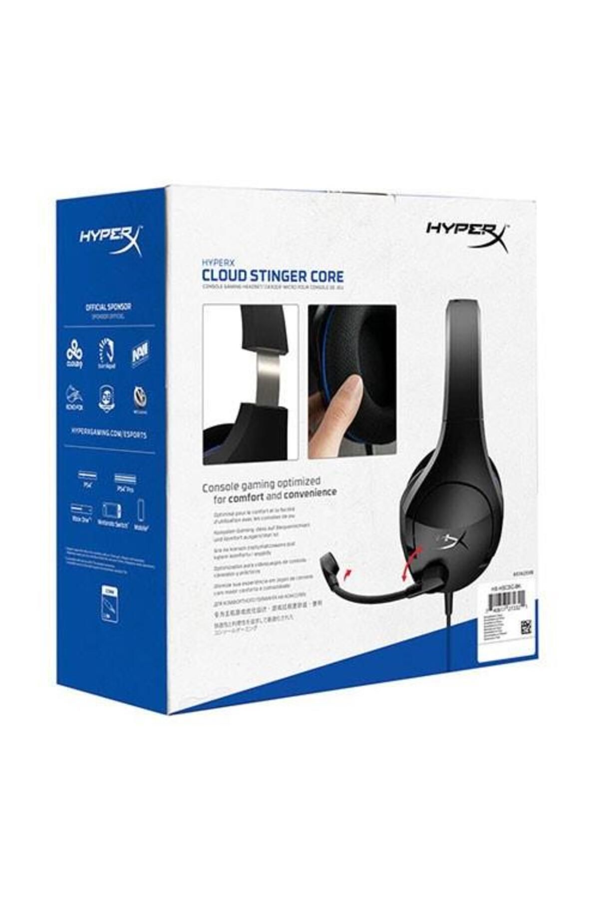 HyperX Cloud Stinger Core PS4, Xbox, Nintendo Siwtch Oyun Kulaklığı 4P5J8AA HX-HSCSC-BK