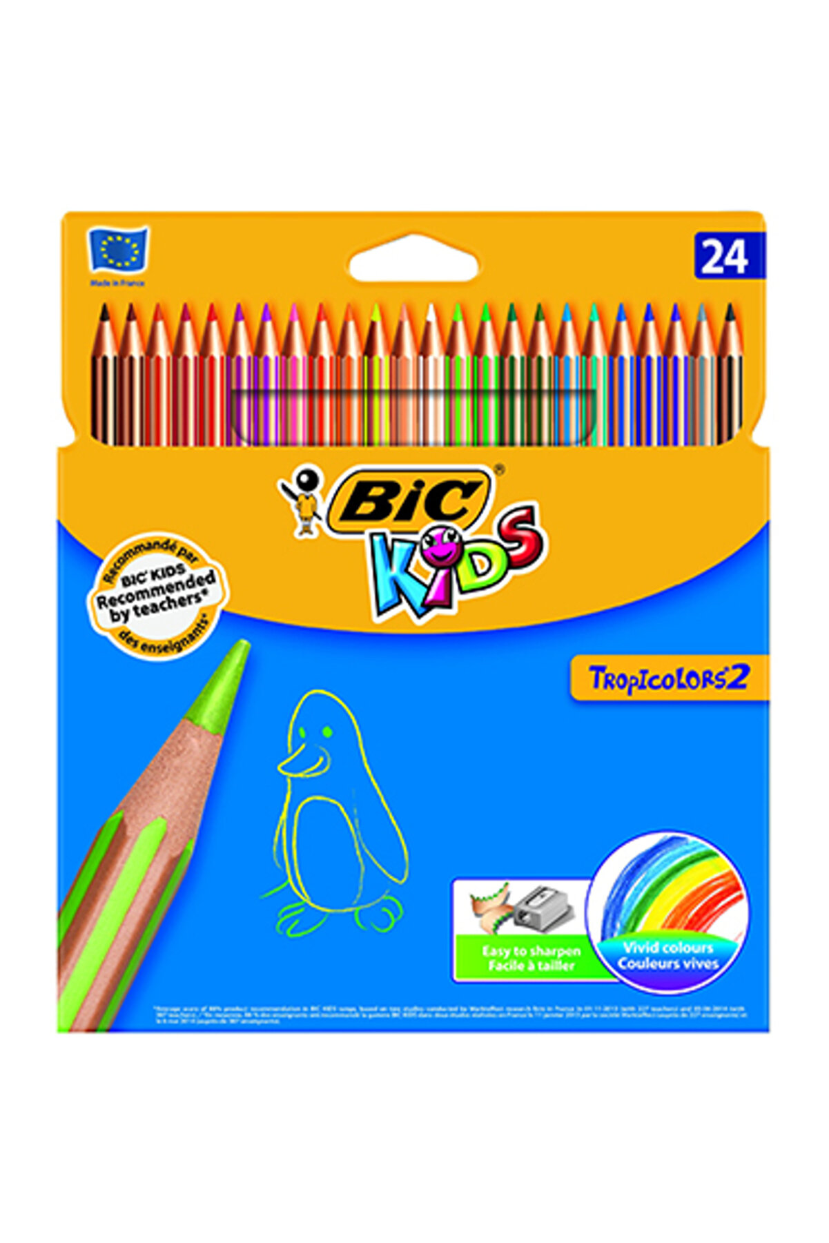 Bic Tropıcolors 24 Renk Kuruboya Seti | Kalem Setleri