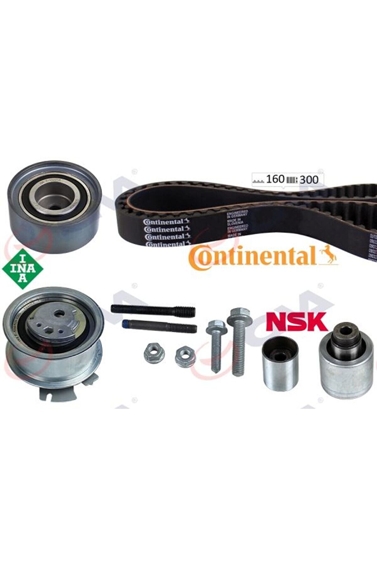 Vw Tiguan 5na 2.0 Tdi Uyumlu  Triger Seti 60 Devirdaim Sensörlü