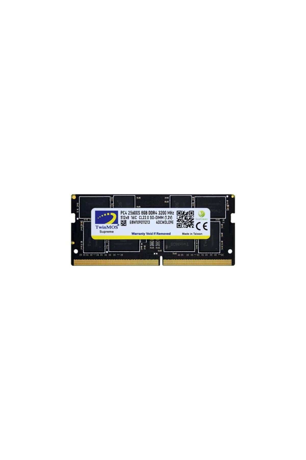 Genel Markalar Twınmos 8gb Ddr4 3200mhz Notebook Ram Mdd48gb3200n