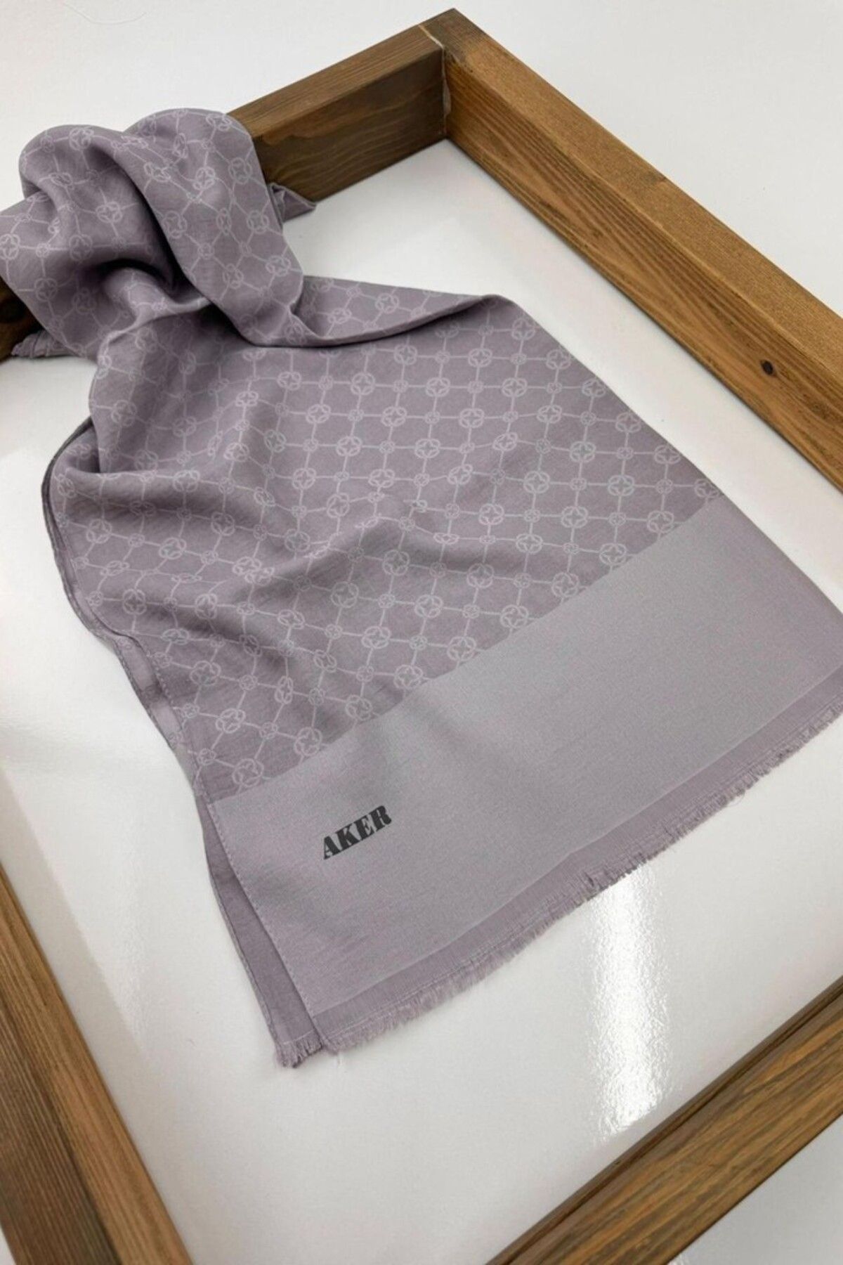 Aker Monogram Soft Pamuk Şal 1090100-991