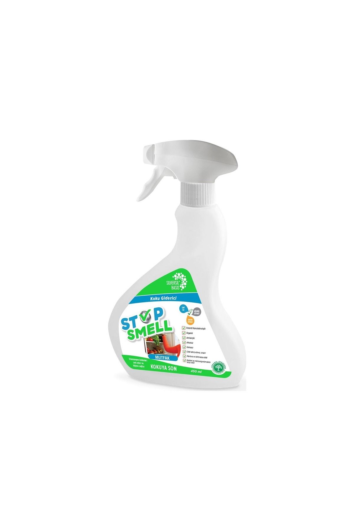 Stop Smell Buzdolabı Ve Mutfak Için Koku Giderici Sprey 450 ml