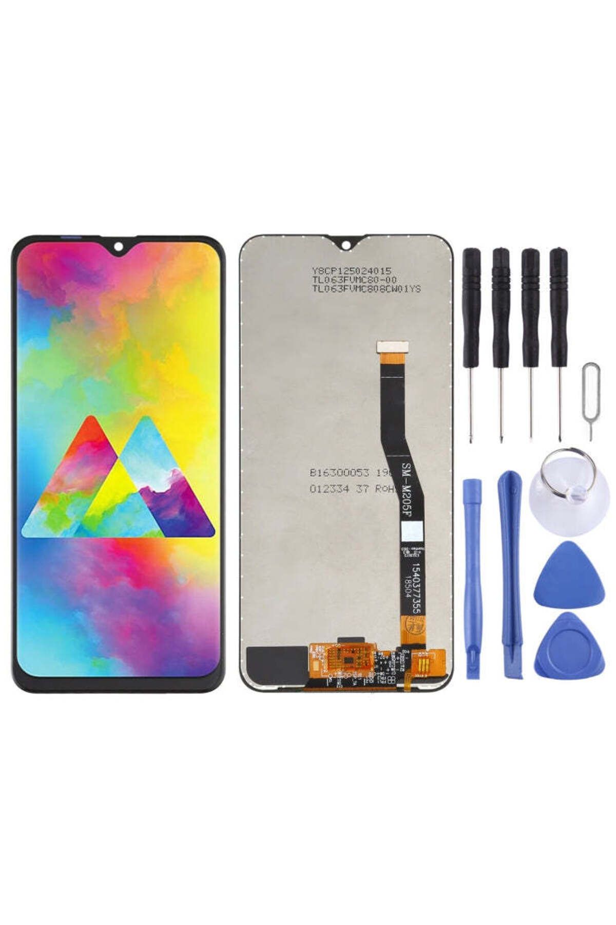 indirimplus SMSUNG Galaxy M20 LCD Ekran SERVİS EKRAN Tamir Seti