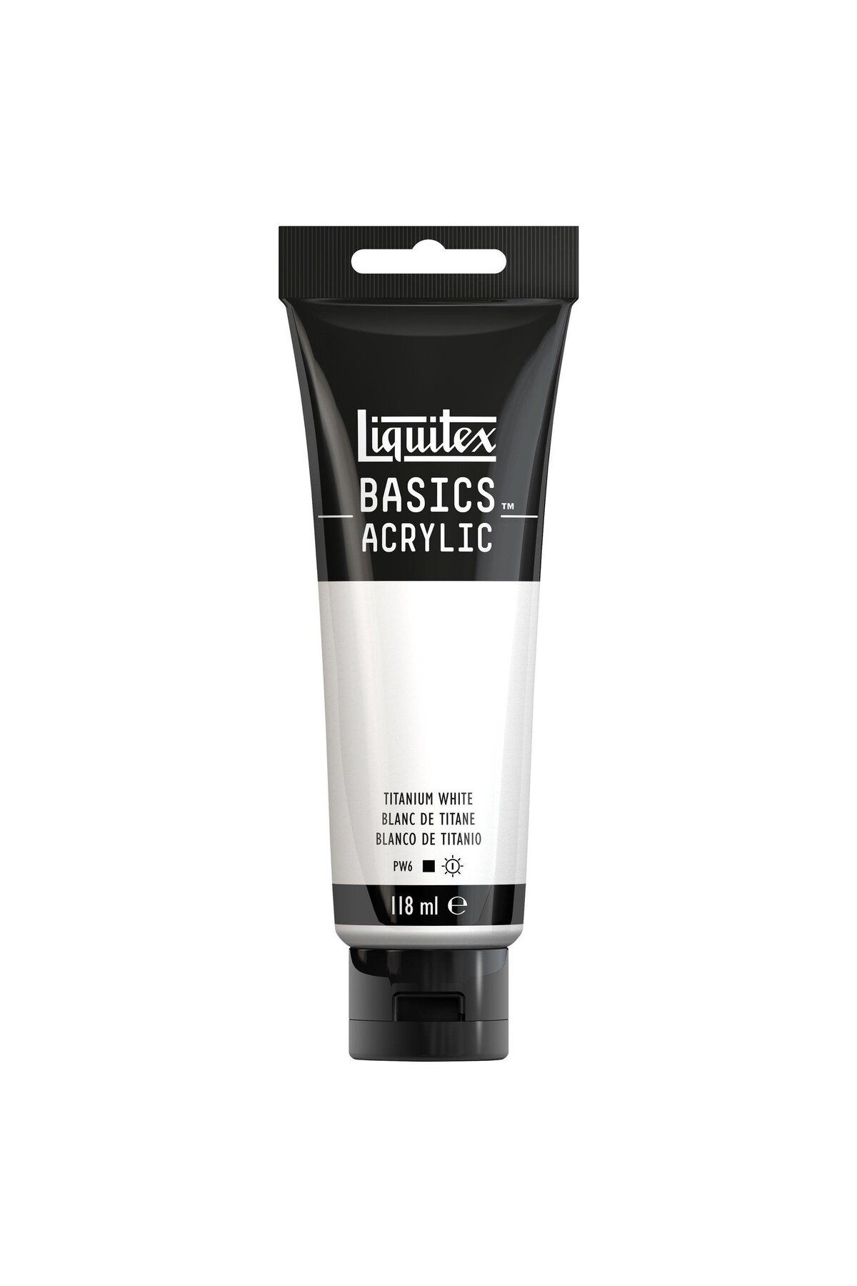 Liquitex Basics Akrilik 118ml - Titanium White 432