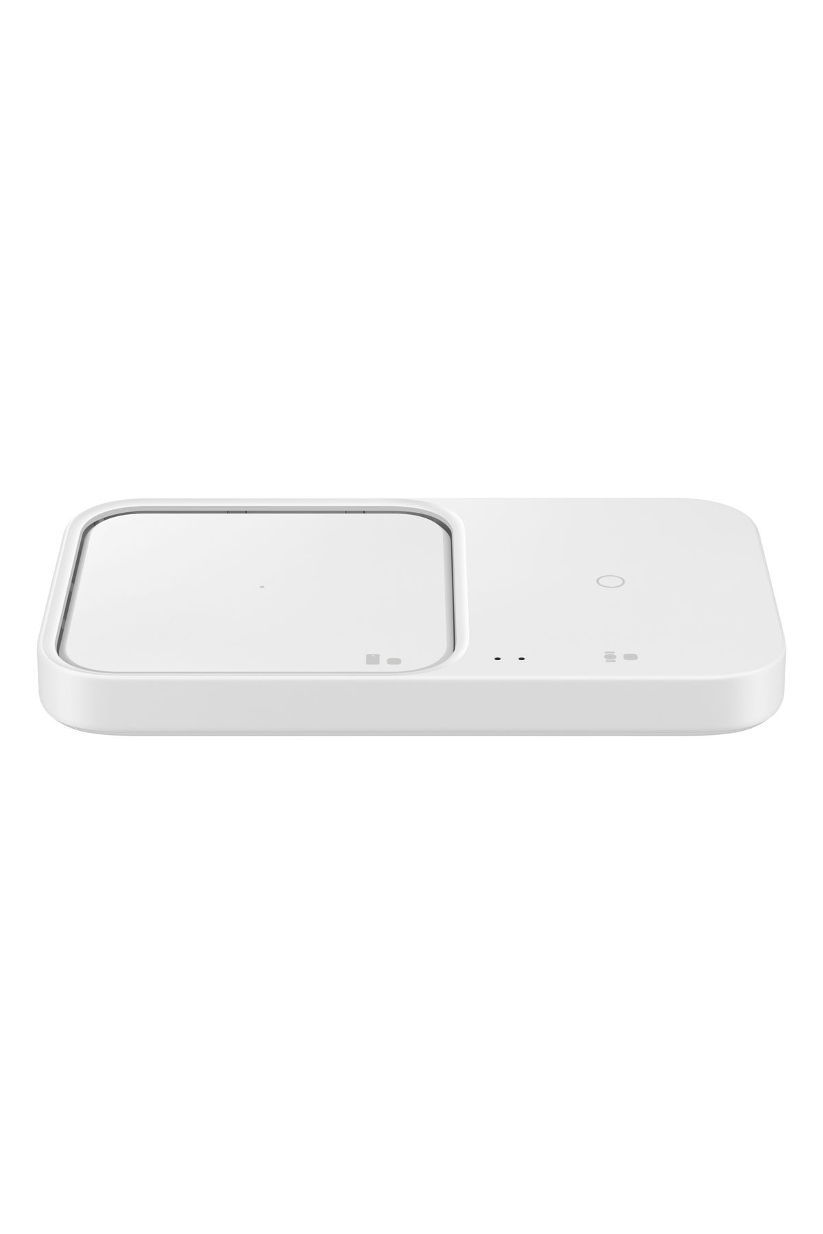 Samsung Kablosuz Hızlı Şarj Cihazı Ikili (15W) - Beyaz W/ Ta Whıte
