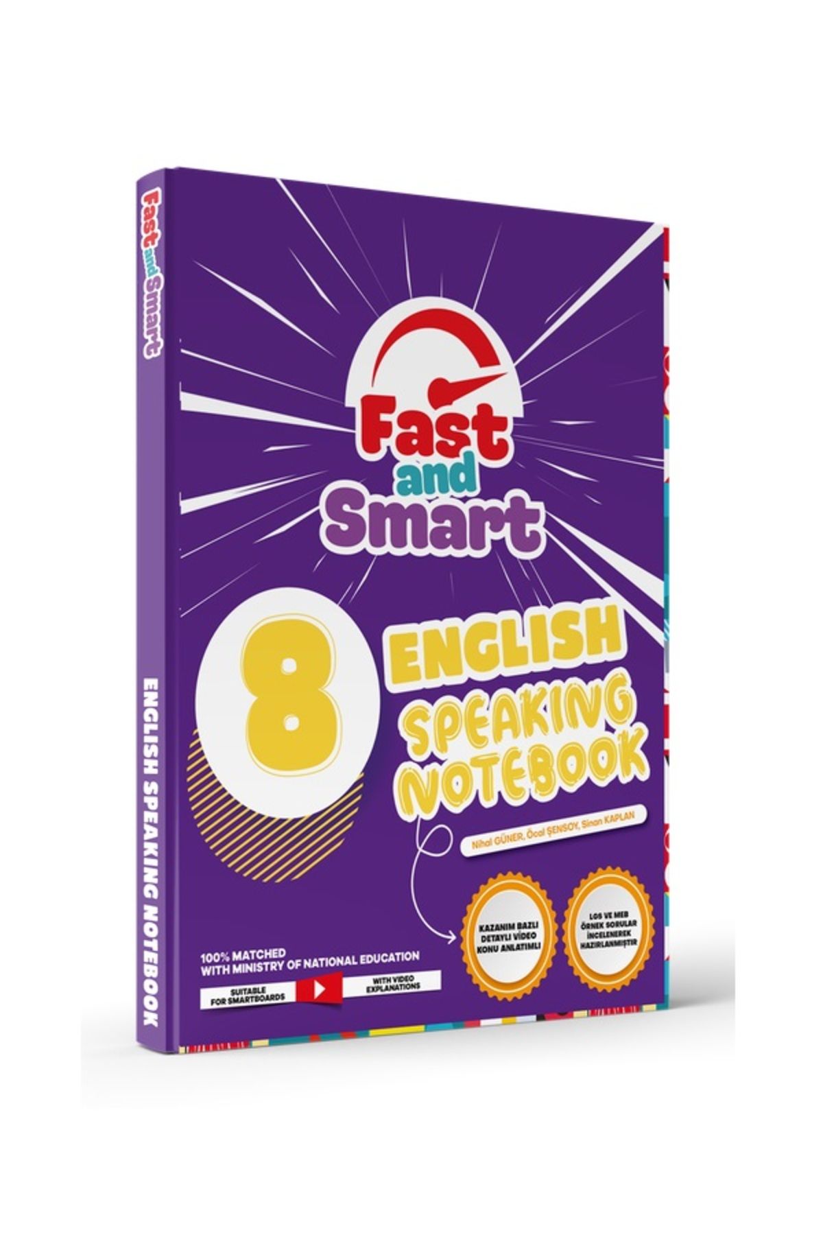 Tammat Yayıncılık LGS 8. Sınıf Hızlı ve Akıllı ENGLISH SPEAKING NOTEBOOK Konuşan Defter