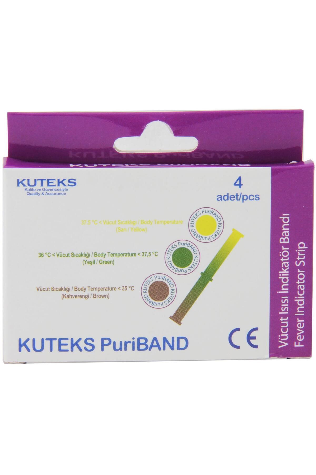 Kuteks Puriband Vücut Sıcaklığı Ölçüm Bandı 4 Lü