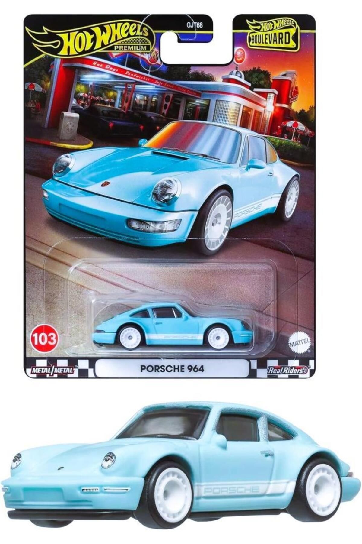 HOT WHEELS Boulevard Premium Araçlar Gjt68 - Hrt73 Porsche 964