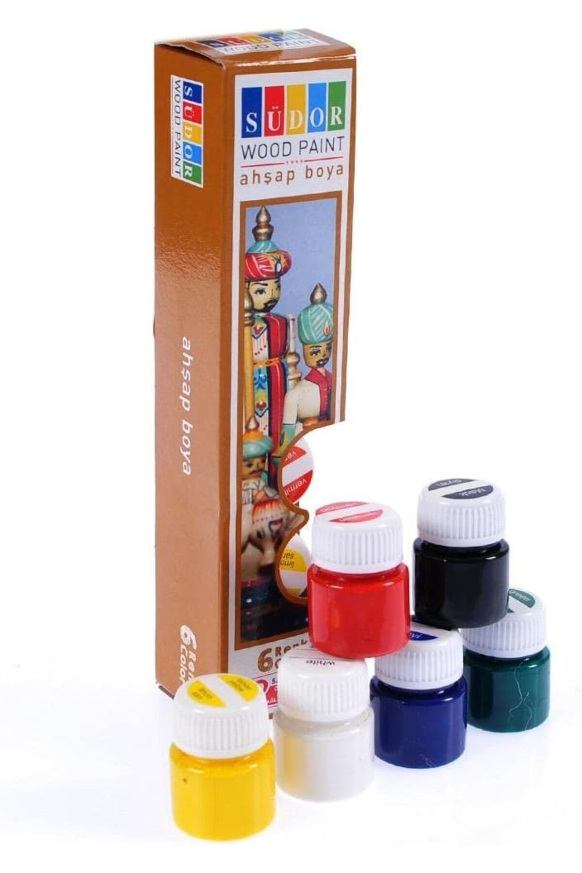 Südor Ahşap Boya Seti 6 X 20 ml