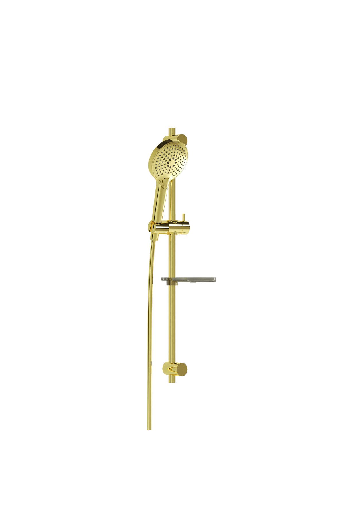 VitrA Artema Bliss A4574323 3F Sürgülü El Duşu Takımları, Altın