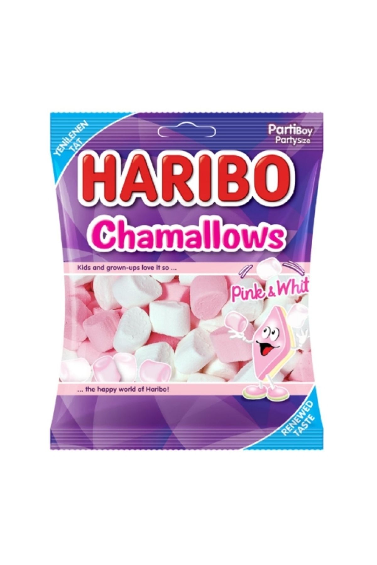 Haribo Marshmallow Pembe Beyaz 150 gr