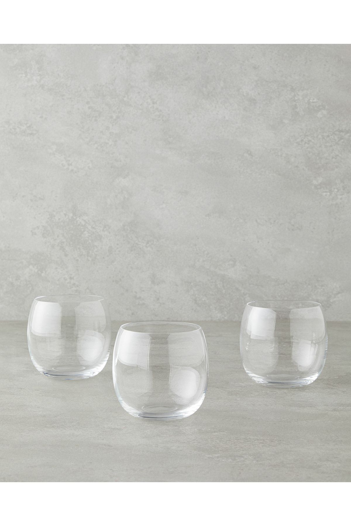 English Home Legacy Kristalin 3'lü Bardak 485 Ml Şeffaf