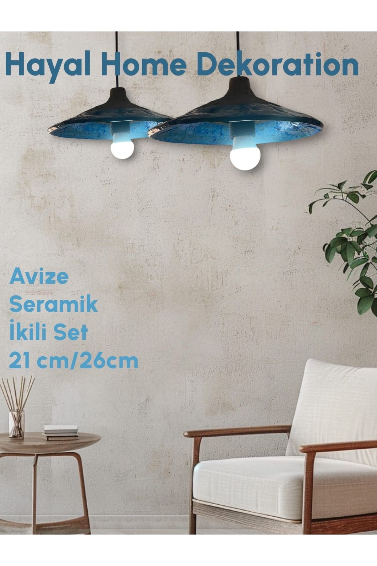 Aslan seramik avize