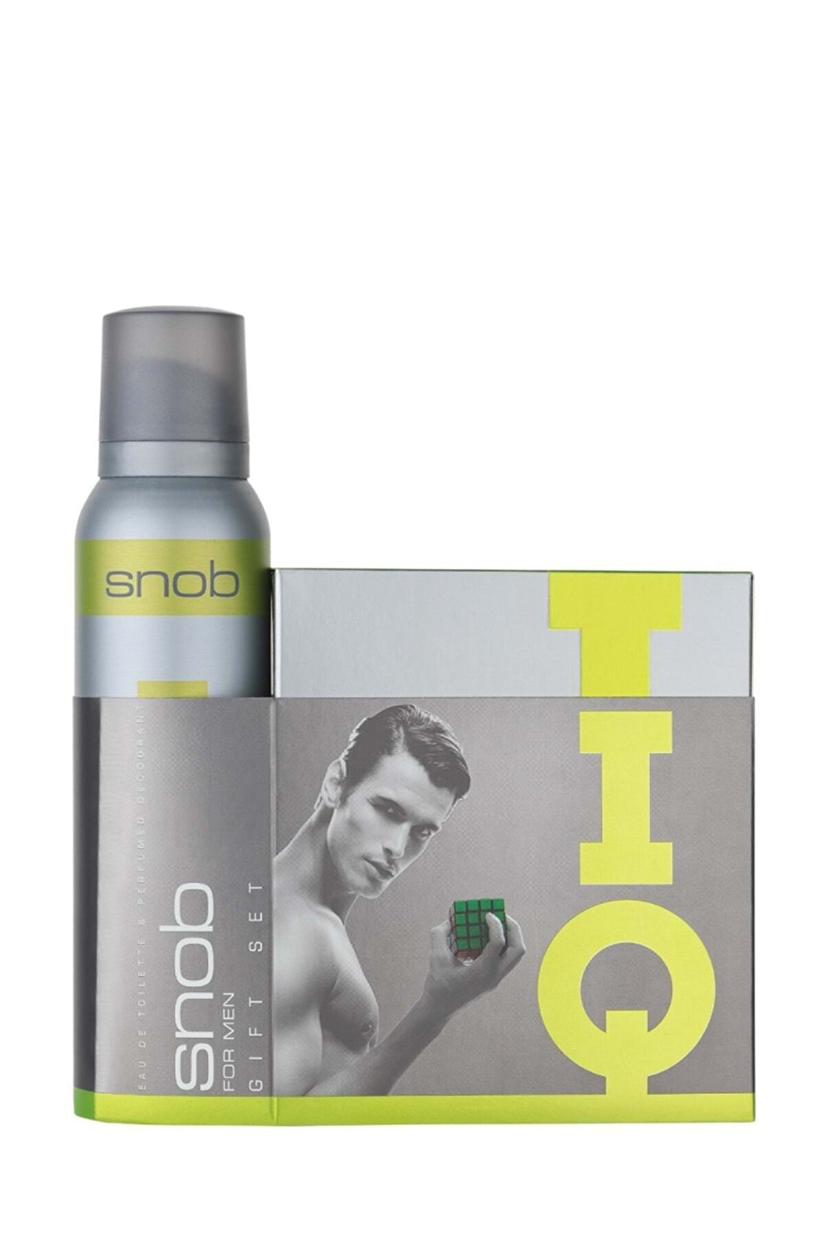 Erkek IQ100 ml EDT 12 Deodorant 150 Ml HEDİYELİ SET
