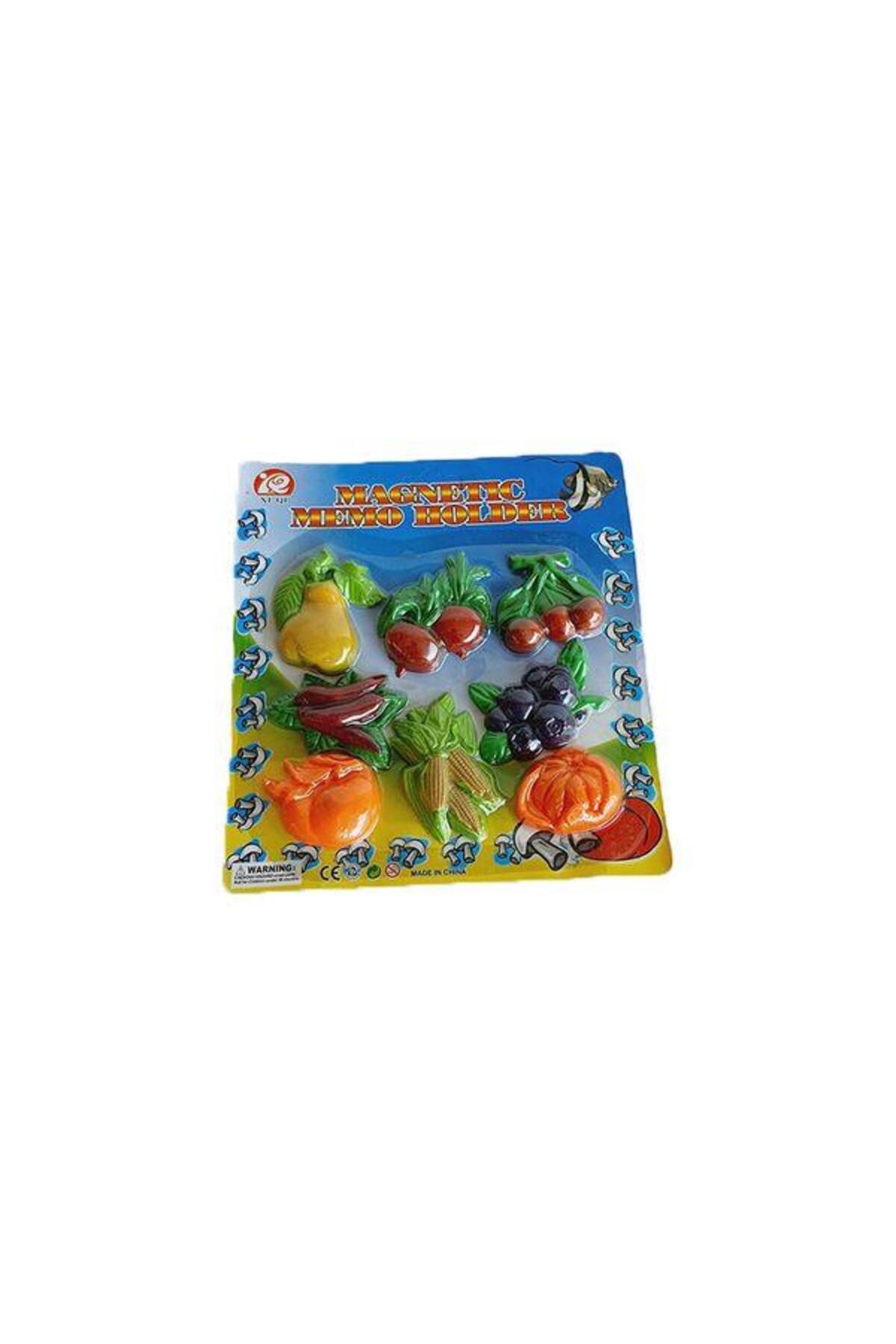 Hasyılmaz 3d Meyve Magnet Buzdolabı Süsü 8 Parça