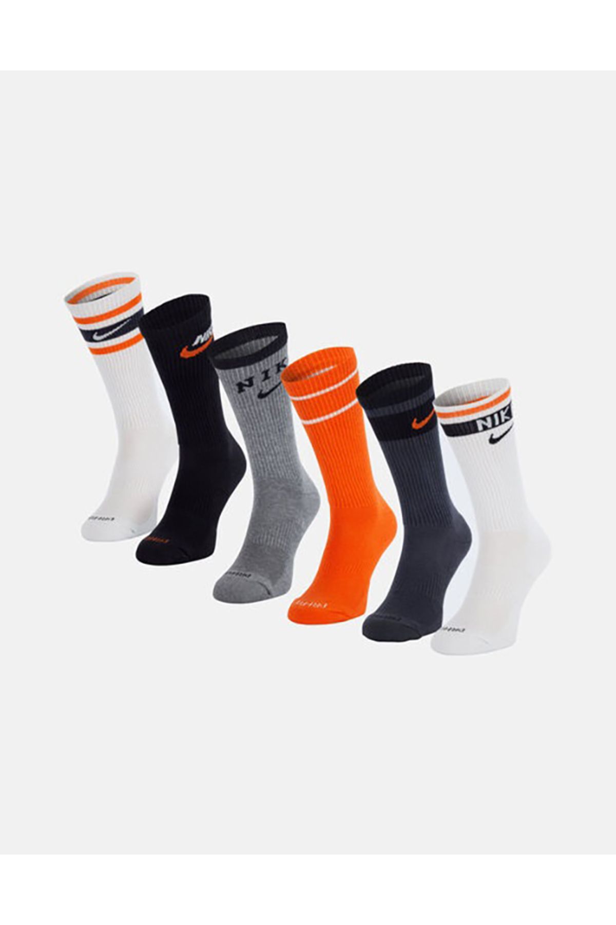 Nike Drı-fıt Everyday Plus Unısex 6 Lı Çorap Dx7670-902