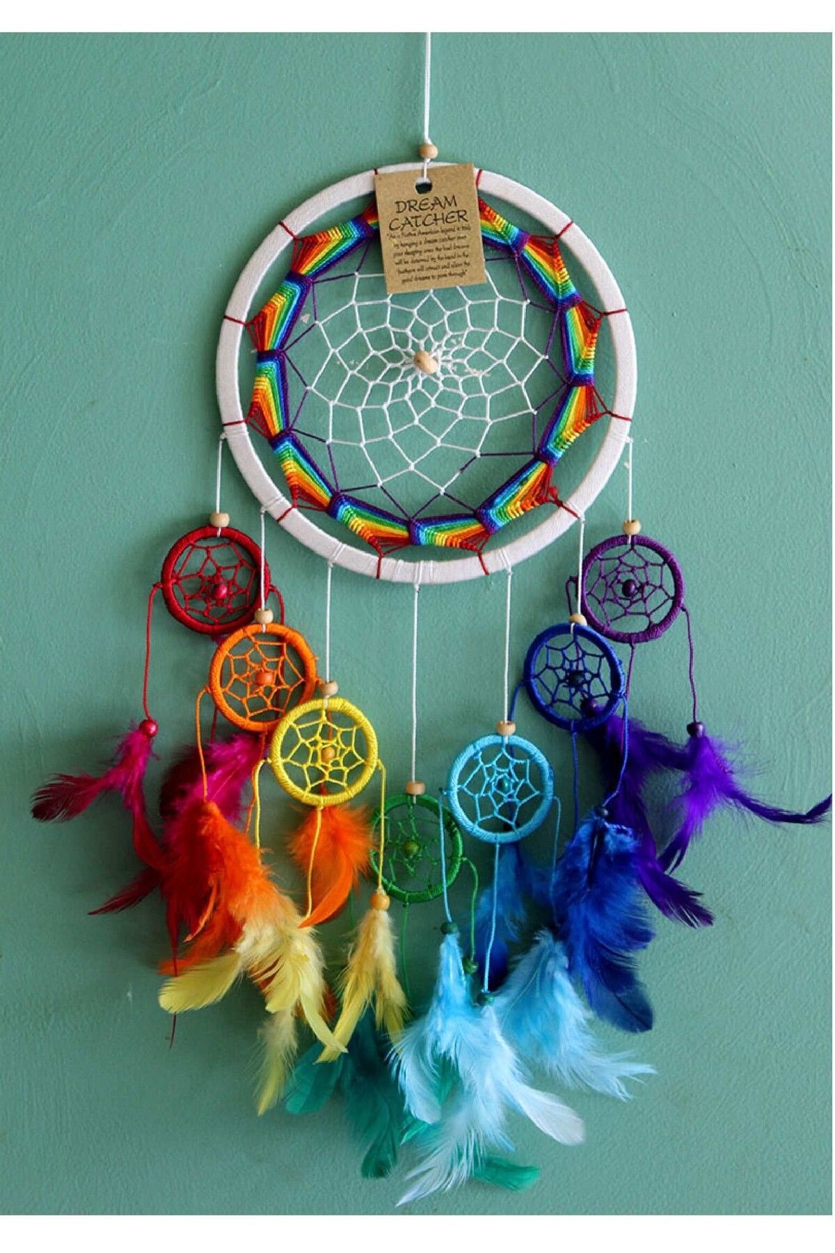 kapadokyahediyelik Düş Kapanı,Dreamcatcher, Rüya Kapanı,Dekoratif Duvar Süsü