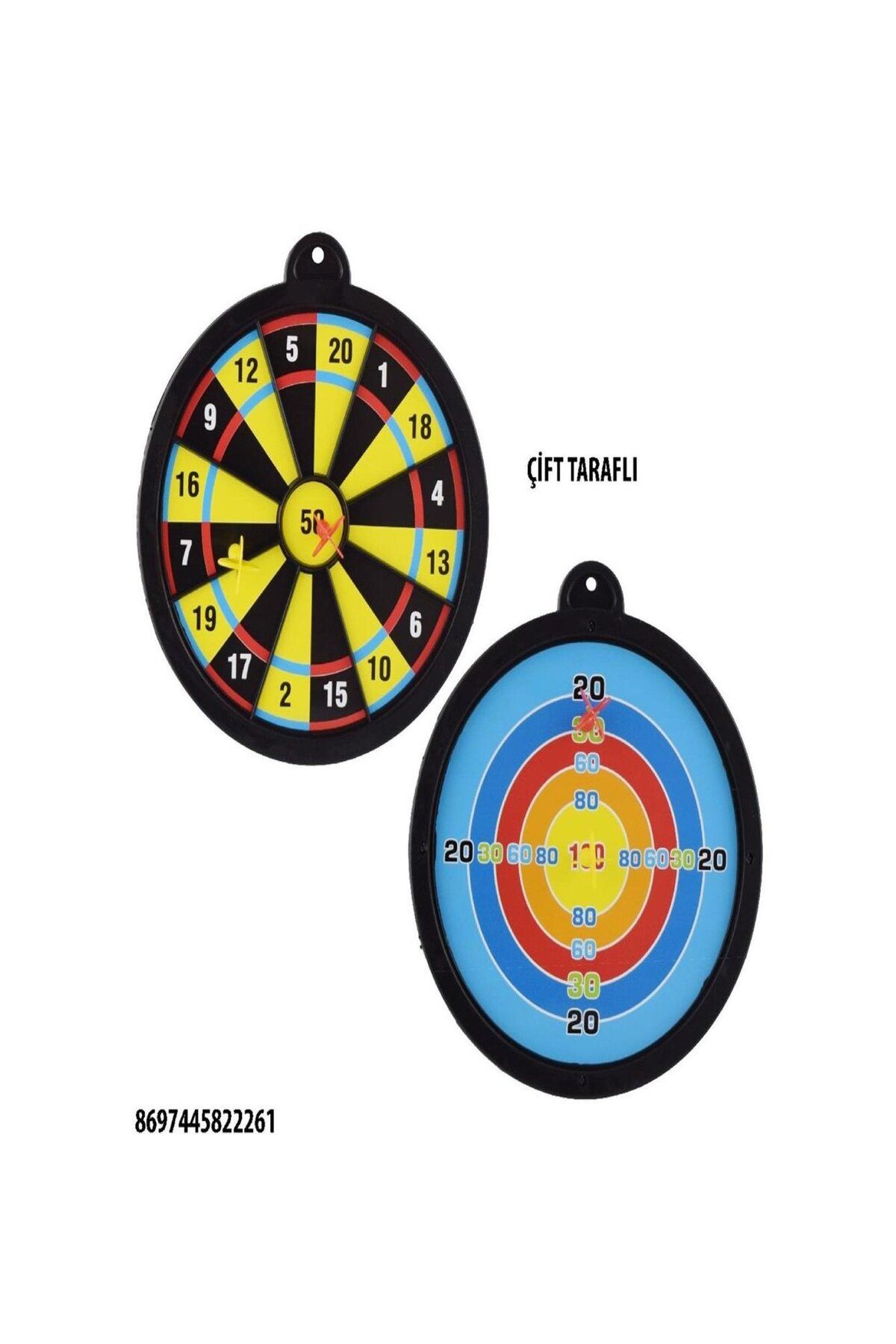 alpmodel Çift Taraflı Mıknatıslı Dart  2 Oklu 21 Cm