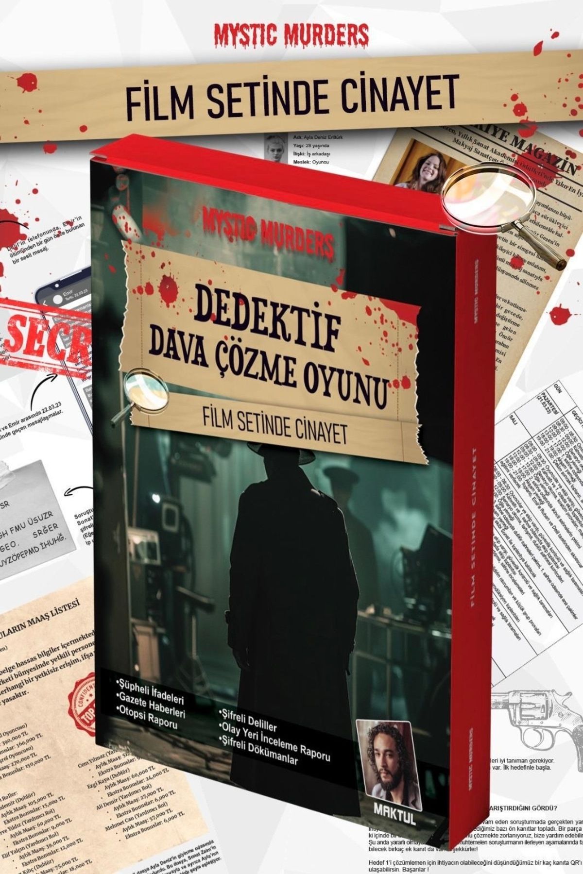 Ef Butik Dedektif Dava Çözme Oyunu - Film Setinde Cinayet