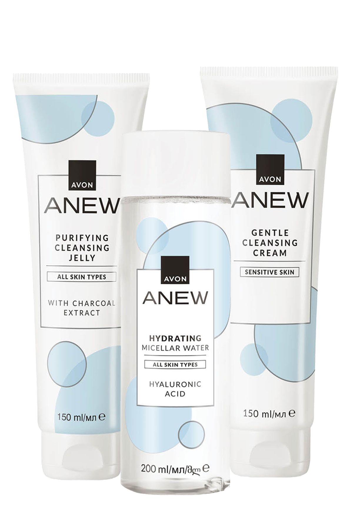 Avon Anew Purifying Gentle ve Hydrating Cilt Temizleme Paketi