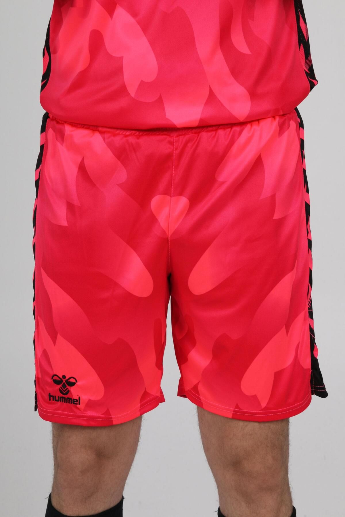 hummel Elegance Profesyonel Kaleci Şortu Nar Çiçeği