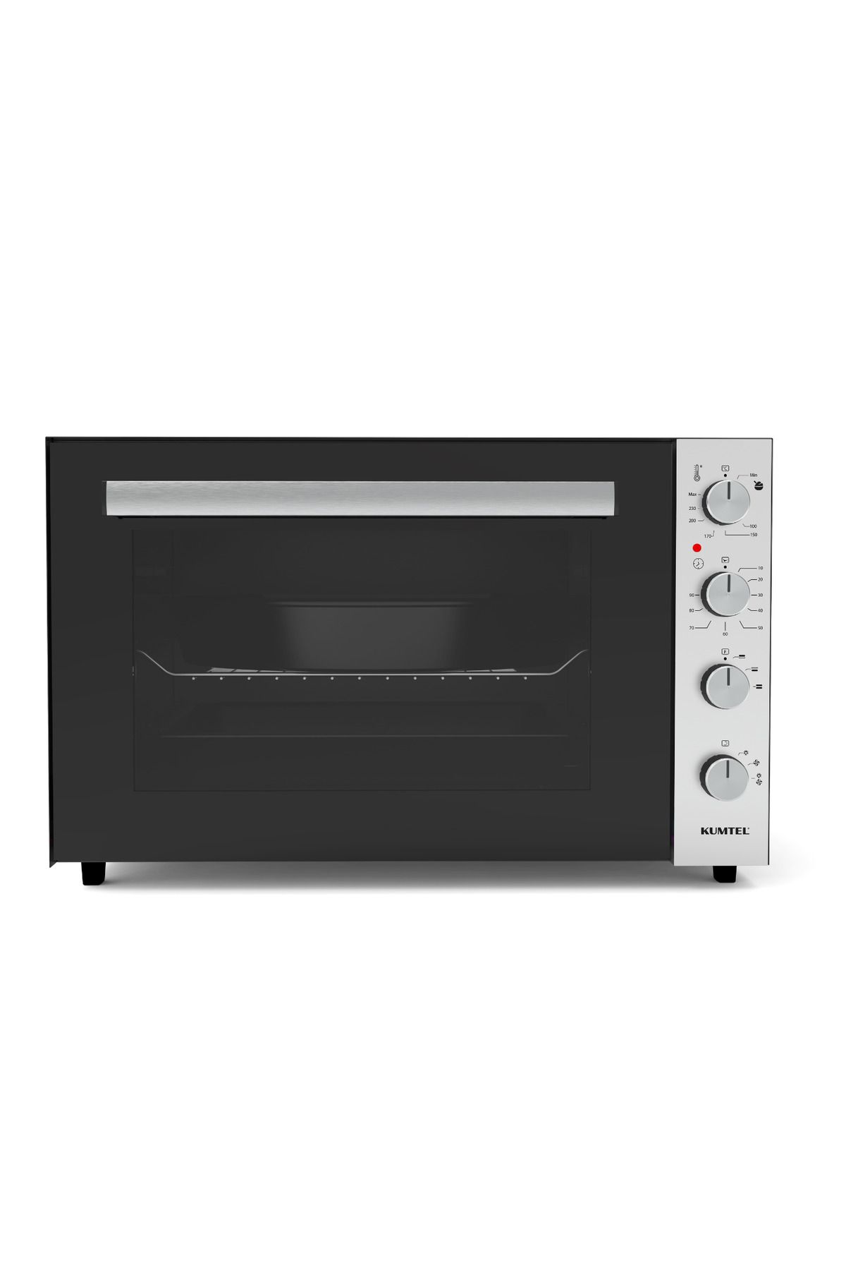 KUMTEL LX-9625 Turbo 70 Litre Midi Fırın - Siyah