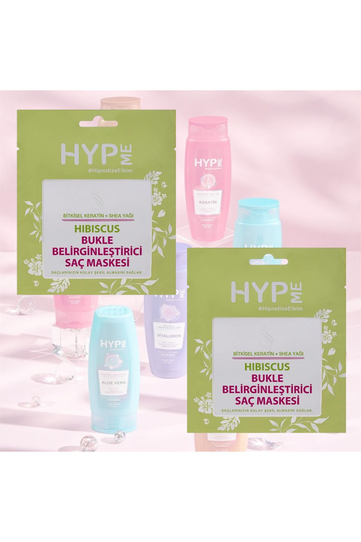 HYP ME Curl Saç Maskesi 50 ml x 2 adet