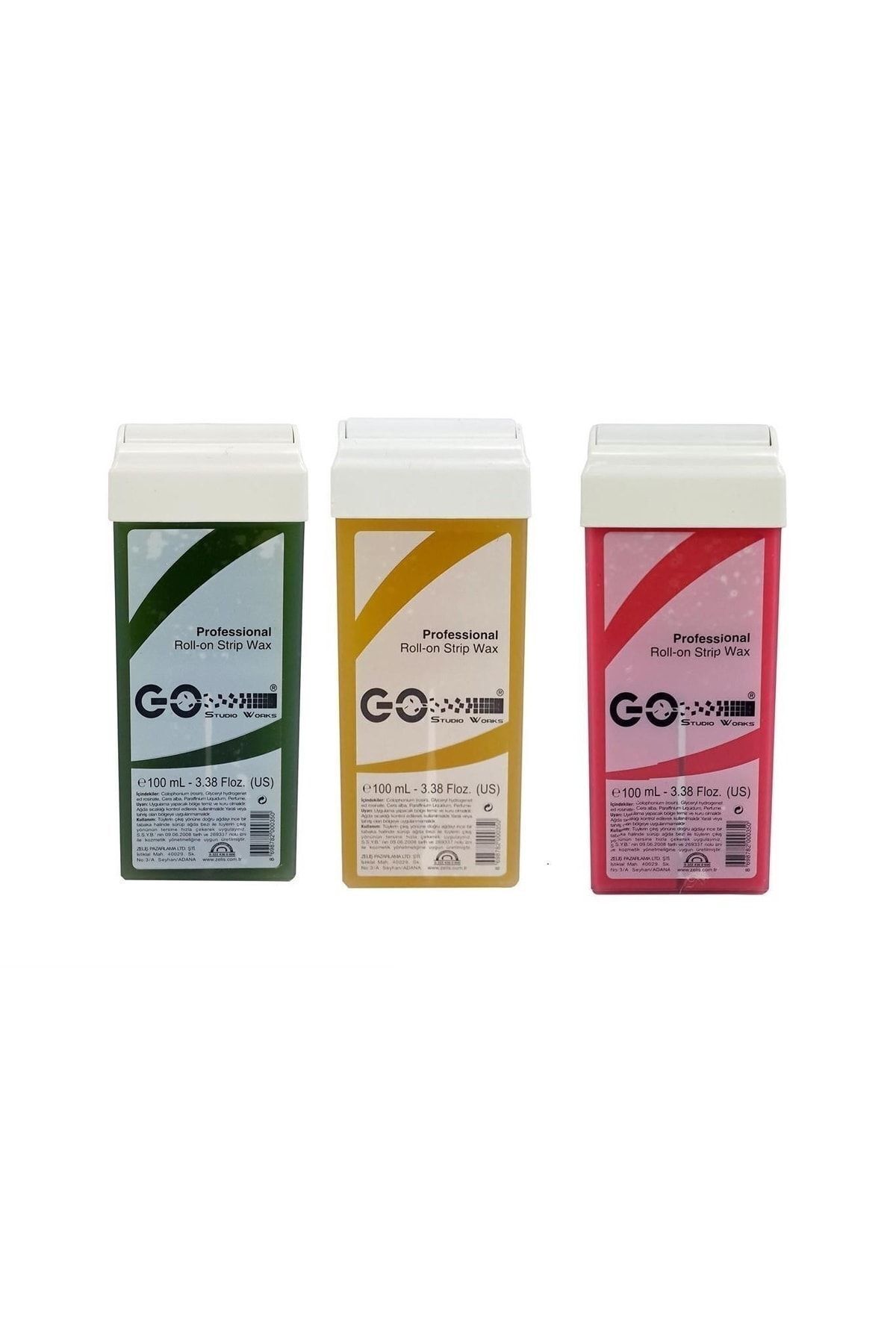 Go Studıo Works Roll-on Kartuş Sir Ağda 100ml Azulen-yeşil