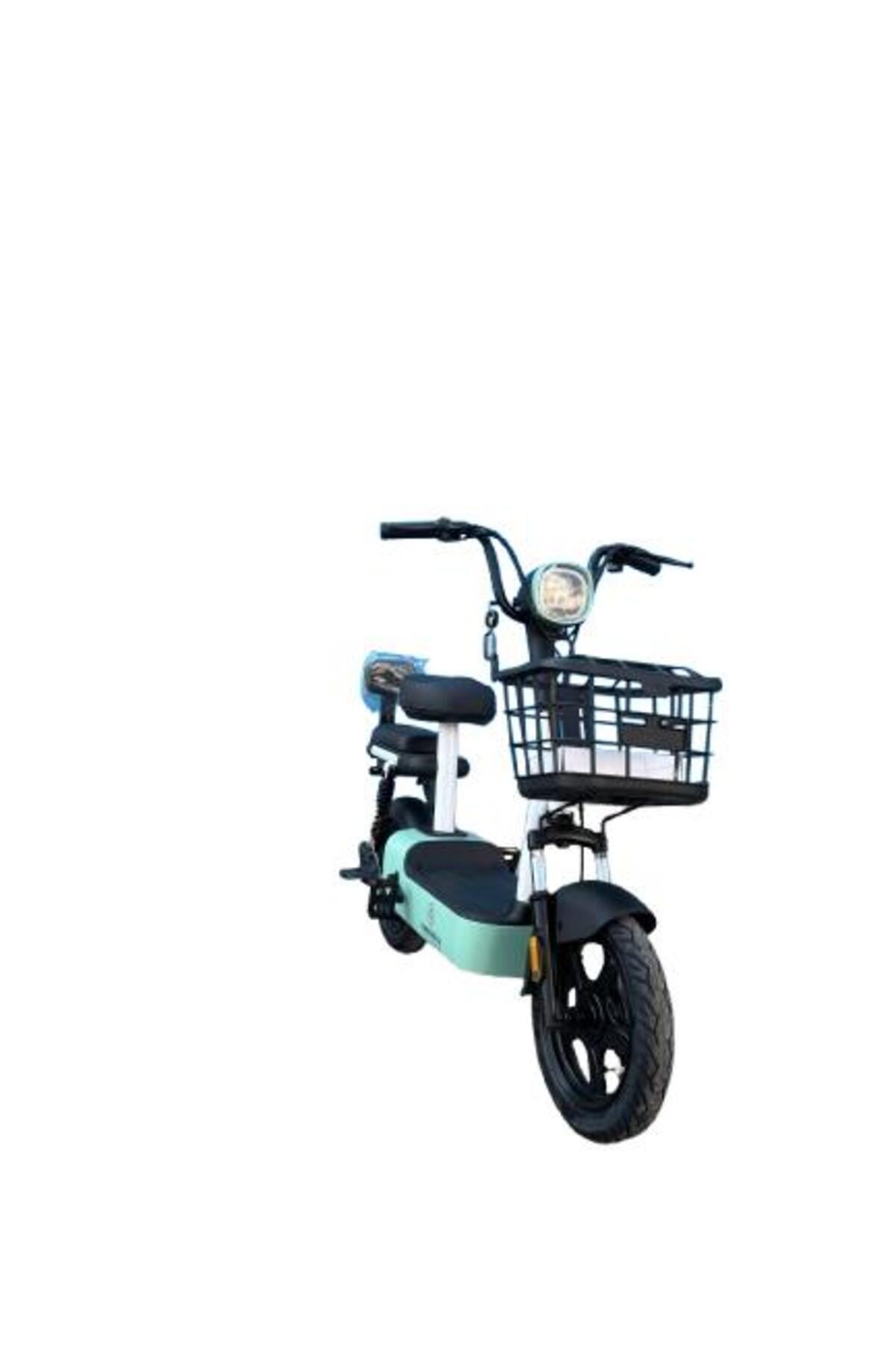 KAROVAL Kıtty Yeşil Elektrikli Bisiklet - Güçlü ve Stil Çözümü