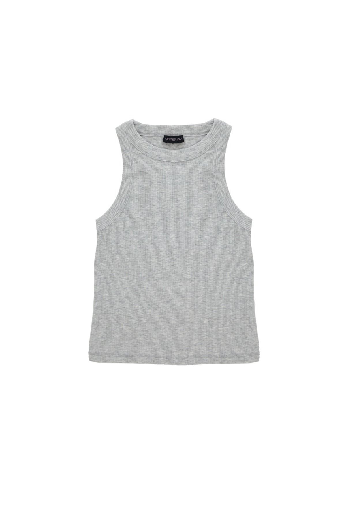 Quzu Halter Yaka Basic Atlet