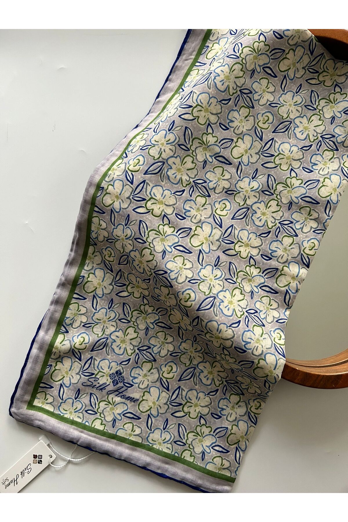 Silk Home Melisa Desen Soft Pamuk Eşarp