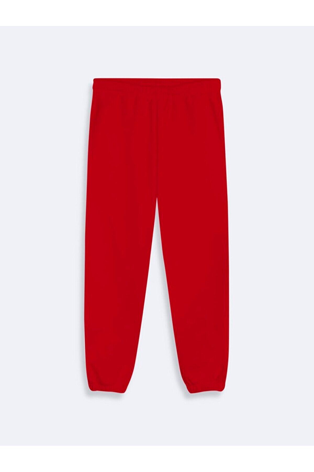 Ltb Sloganlı Jogger Regular Fit Kırmızı Eşofman