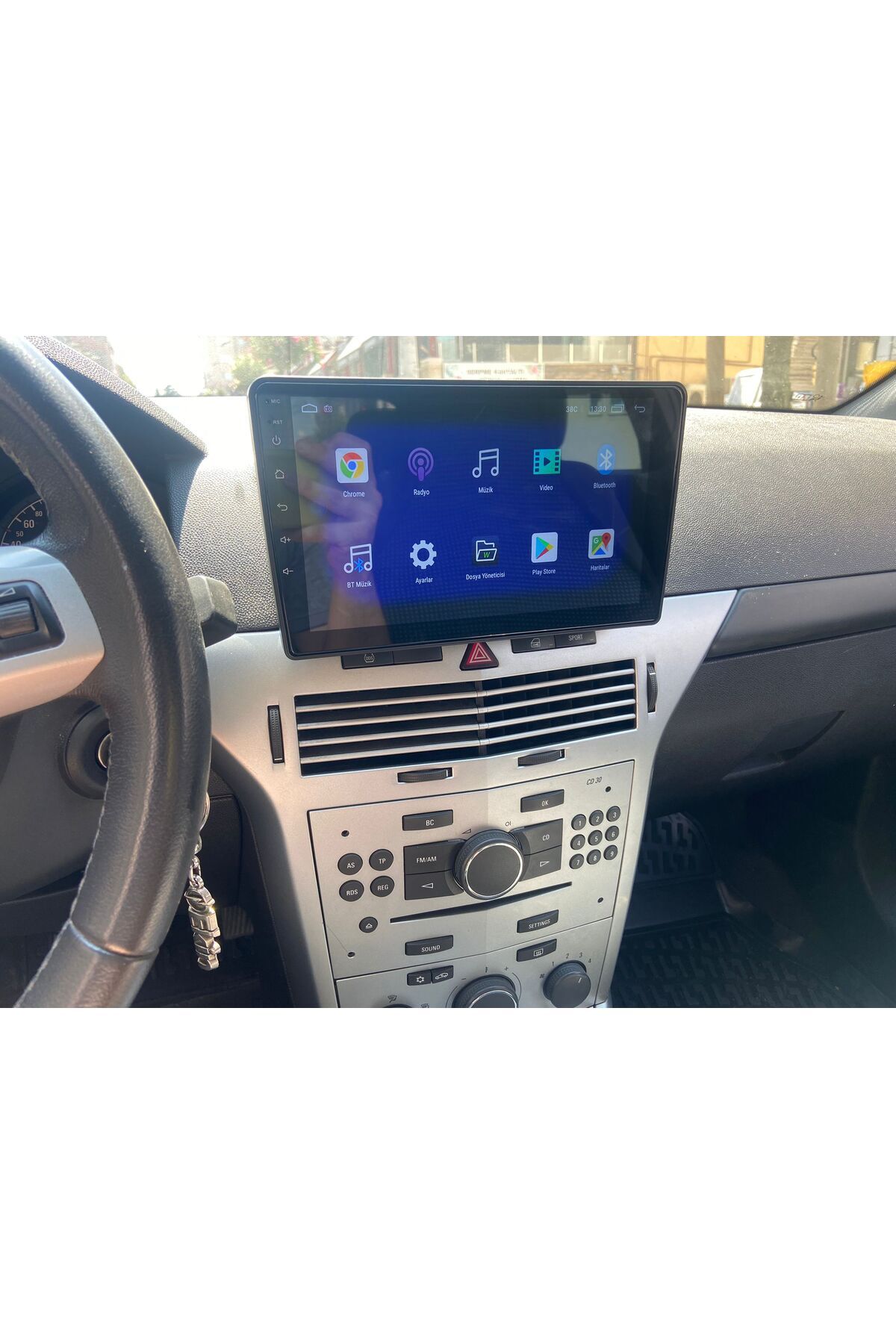 Navicars OPEL ASTRA H ÜSTE TAKILAN ANDROID CARPLAY MULTIMEDYA KAMERA 4-64