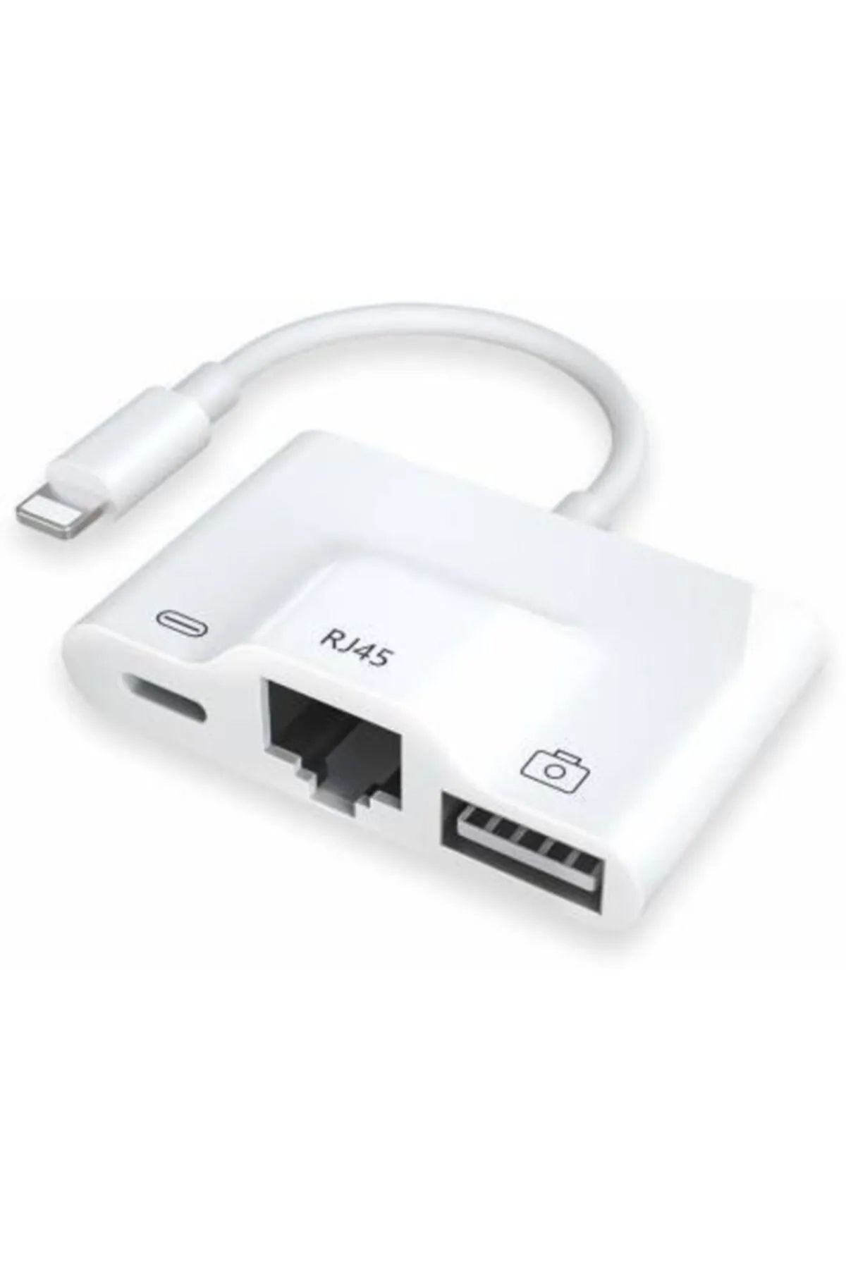 Genel Markalar Apple Iphone/ipad Lightning To Ethernet Rj45 için Dönüştürücü Adaptörü